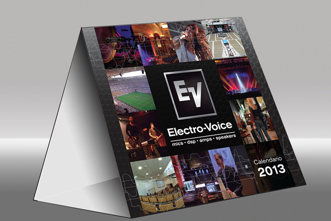 Calendario Electr-Voice 2013